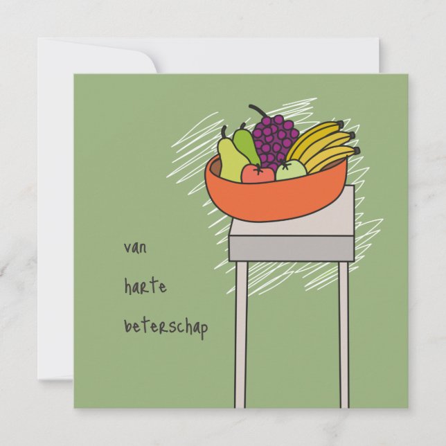 map of a real recovery card (Front)