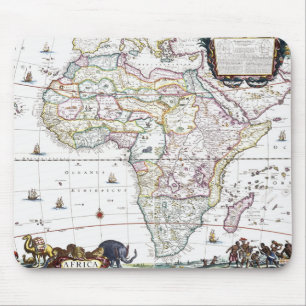 Map of Africa   1696 Mouse Pad