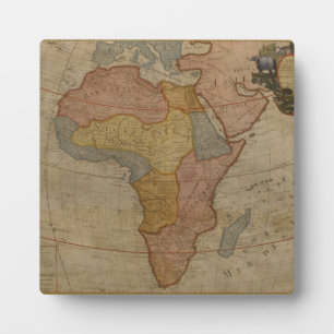 Map of Africa   1700 Plaque