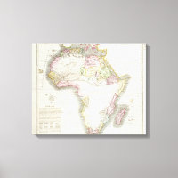Map of Africa, 1821