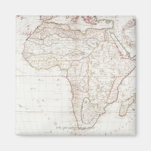 Map of Africa 2 Magnet