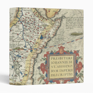 Map of Africa and the Arabian Peninsula Binder