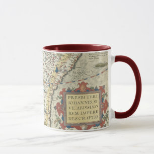 Map of Africa and the Arabian Peninsula Mug