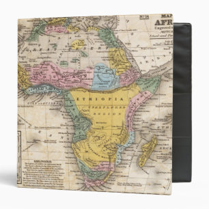 Map of Africa Binder