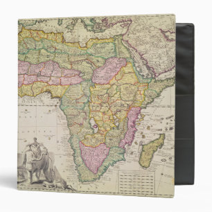 Map of Africa Binder