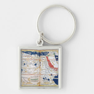 Map of Africa Keychain