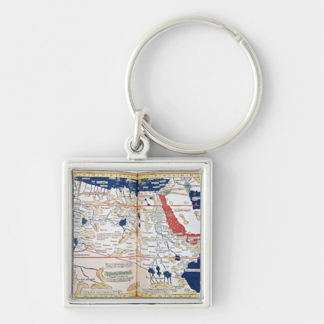 Map of Africa Keychain (Front)