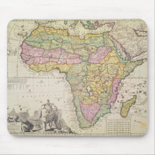 Map of Africa Mouse Pad