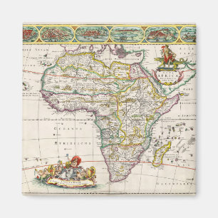 Map of Africa   Nova Africa Magnet