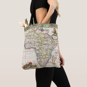 Map of Africa Nova Africa Tote Bag