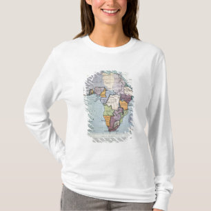 Map of Africa showing Treaty Boundaries, 1891 T-Shirt