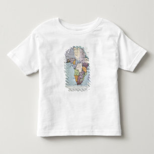 Map of Africa showing Treaty Boundaries, 1891 Toddler T-shirt