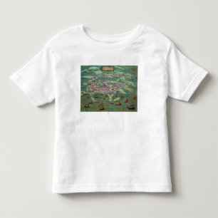 Map of Alexandria, from 'Civitates Orbis Terrarum' Toddler T-shirt