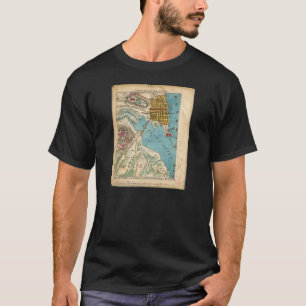 Map of Alexandria VA and Neighbour Cities T-Shirt