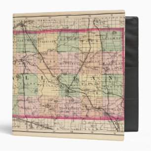 Map of Allegan County, Michigan Binder