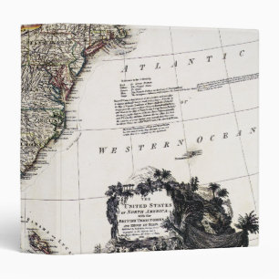 MAP OF AMERICA, 1809 BINDER
