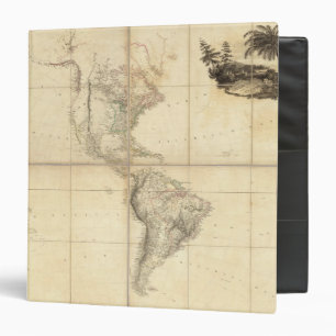 Map of America by A Arrowsmith Binder