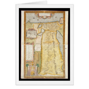 Map of Ancient Egypt, 1584