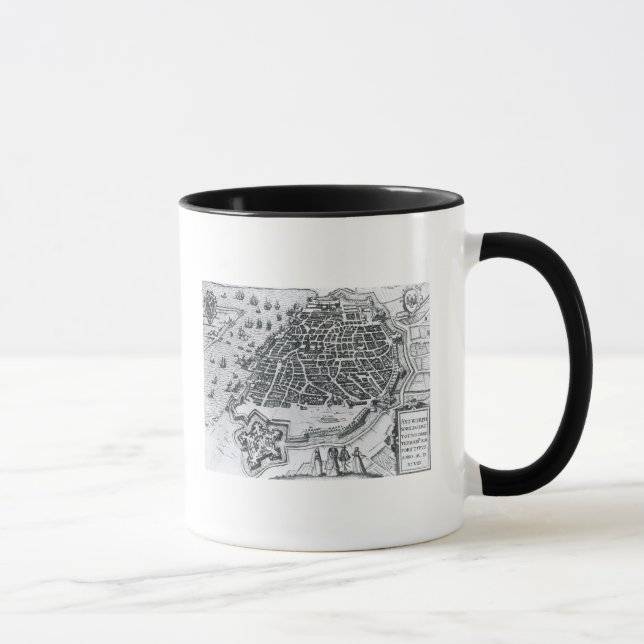 Map of Antwerp, 1598 Mug (Right)