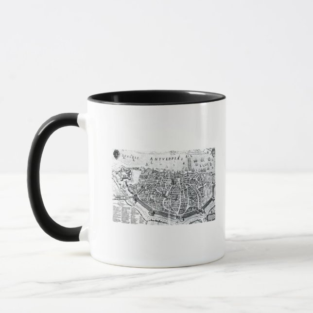 Map of Antwerp Mug (Left)