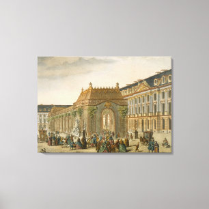 Map of Arras, from 'Civitates Orbis Terrarum' by G Canvas Print