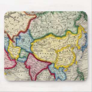 Map Of Asia Mouse Pad