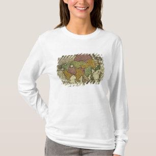 Map of Asia, Nuremberg, c.1730 T-Shirt