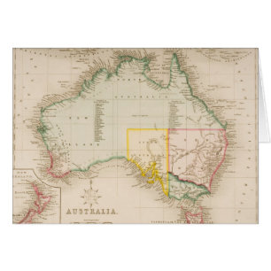 Map of Australia & New Zealand
