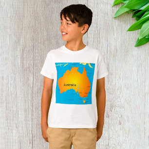 Map Of Australia T-Shirt