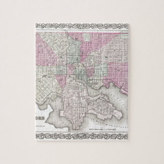 Map of Baltimore Maryland Jigsaw Puzzle