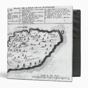 Map of Barbados Binder