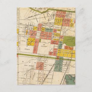 Map of Berkeley Postcard