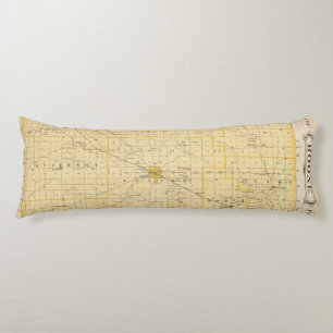 Map of Boone County Body Pillow