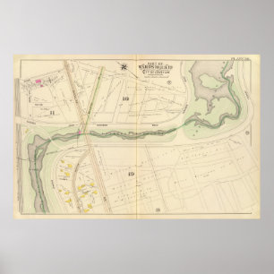 Map of Boston 2 Poster