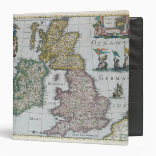 Map of Britain, 1631 Binder