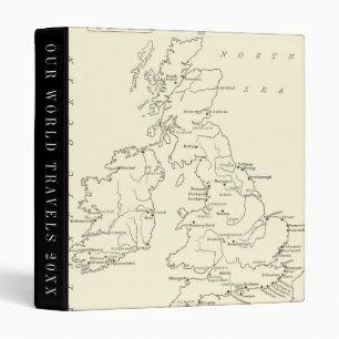 Map of Britain Health Resorts Binder
