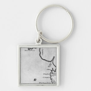 Map of Brobdingnag Keychain