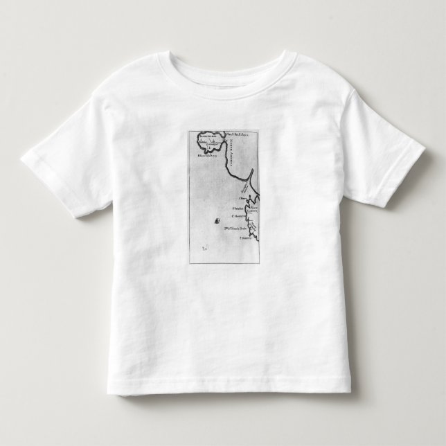 Map of Brobdingnag Toddler T-shirt (Front)
