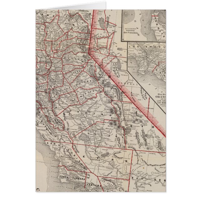 Map of California (Front)