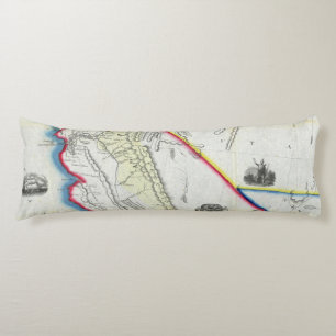 Map of California Body Pillow