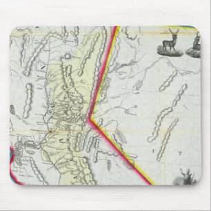 Map of California Mouse Pad