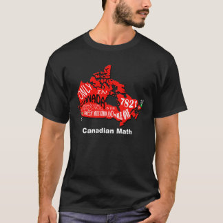 map of Canada Basic T-Shirt
