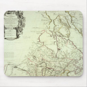 Map of Canada Mouse Pad