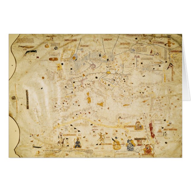 Map of Charles V, Map of Mecia (Front Horizontal)