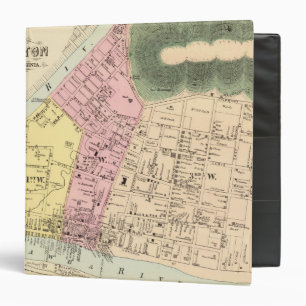 Map of Charleston, West Virginia Binder
