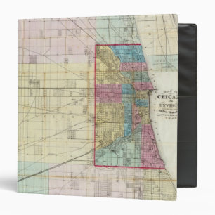 Map of Chicago Binder