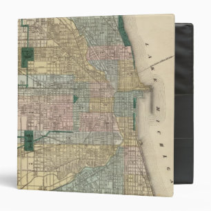 Map of Chicago City Binder