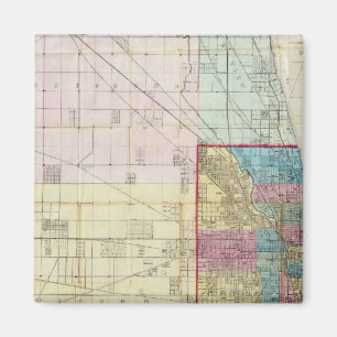 Map of Chicago Magnet