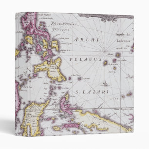 Map of China & Indonesia   1710 Binder