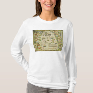 Map of China sea, facsimile of 'Miller Atlas' T-Shirt